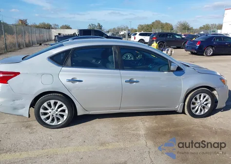 2018 Nissan Sentra Sv z USA, uszkodzony, nr VIN 3N1AB7AP5JY217458